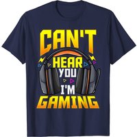 T-shirt Can't Hear You I'm Gaming pour hommes — T-shirts pour hommes