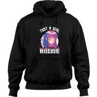 Juste une fille qui aime l'anime Hoodie unisexe — Sweats à capuche pour hommes