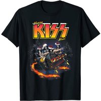 Merry Kissmas T-Shirt for Men in Black — Mens T Shirts