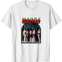 Merry Kissmas American Rock Band T-shirt for Men