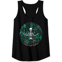 Funny Plants Not People Skeleton Gardener Men's Tank Top — Mens T Shirts