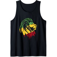 Lion Of Judah Reggae Roots Tank Top for Men — Mens T Shirts