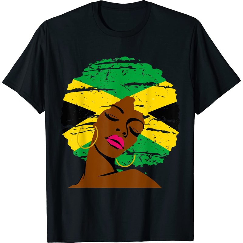 T-shirt aux couleurs du drapeau jamaïcain pour hommes — T-shirts pour hommes
