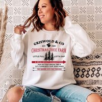 Sweatshirt Griswold de la Ferme d'Arbres de Noël
