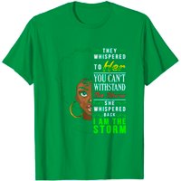 T-shirt They Whispered To Her I Am The Storm pour hommes — T-shirts pour hommes