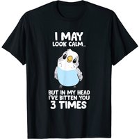 T-shirt Cute Cockatiel pour hommes - Design de perroquet — T-shirts pour hommes