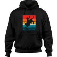 Hoodie Vintage Bull Rider pour hommes — Sweats à capuche pour hommes