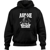 Hoodie Bull In Spanish Bull Rider Ask Me In 8 Seconds — Sweats à capuche pour hommes