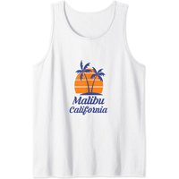 Débardeur Malibu pour hommes - Design de la plage de Californie — T-shirts pour hommes