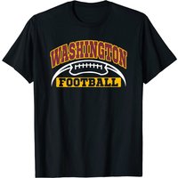 T-shirt pour homme Washington Football Arch Sideline Fan — T-shirts pour hommes