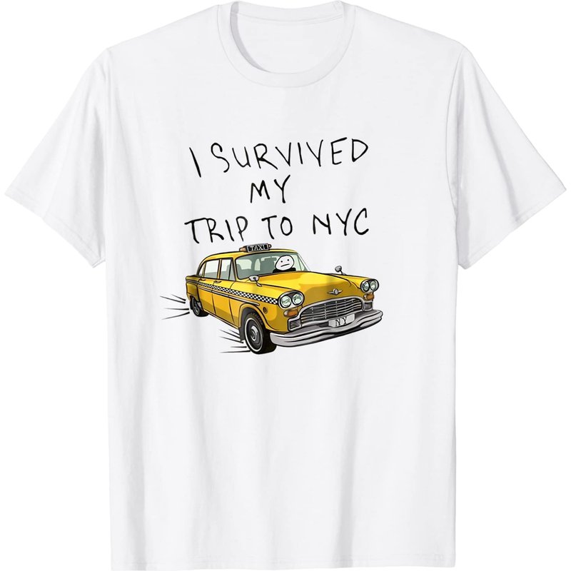 T-shirt inspiré de Tom Holland : J'ai survécu à mon voyage à NYC — T-shirts pour hommes