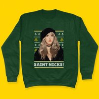 Sweatshirt de Noël Saint Nicks Stevie Nick pour Unisexe