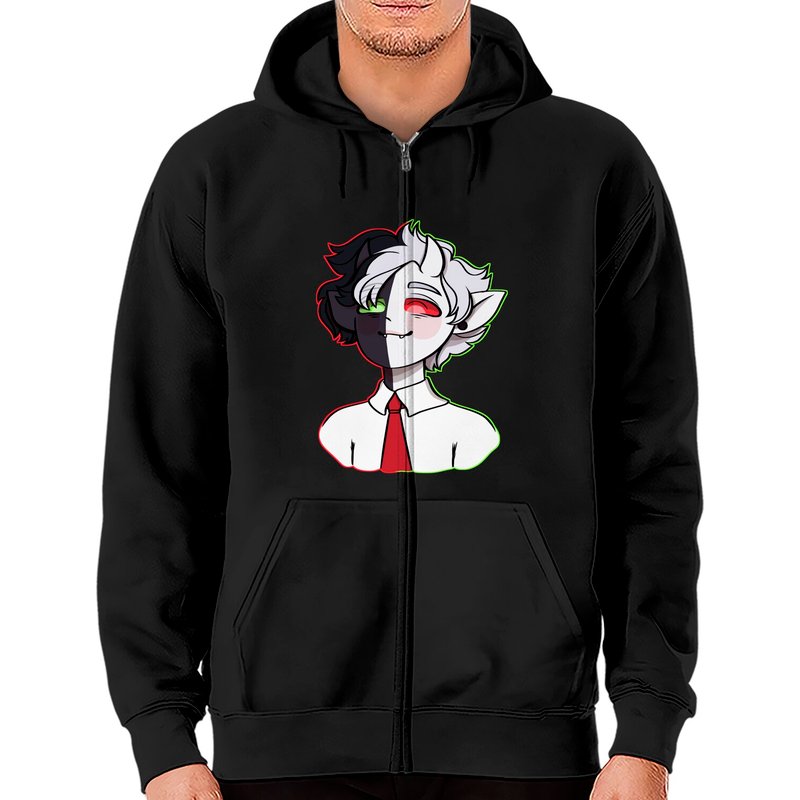 Ranboo Zip Hoodie Unisex Soft Fabric