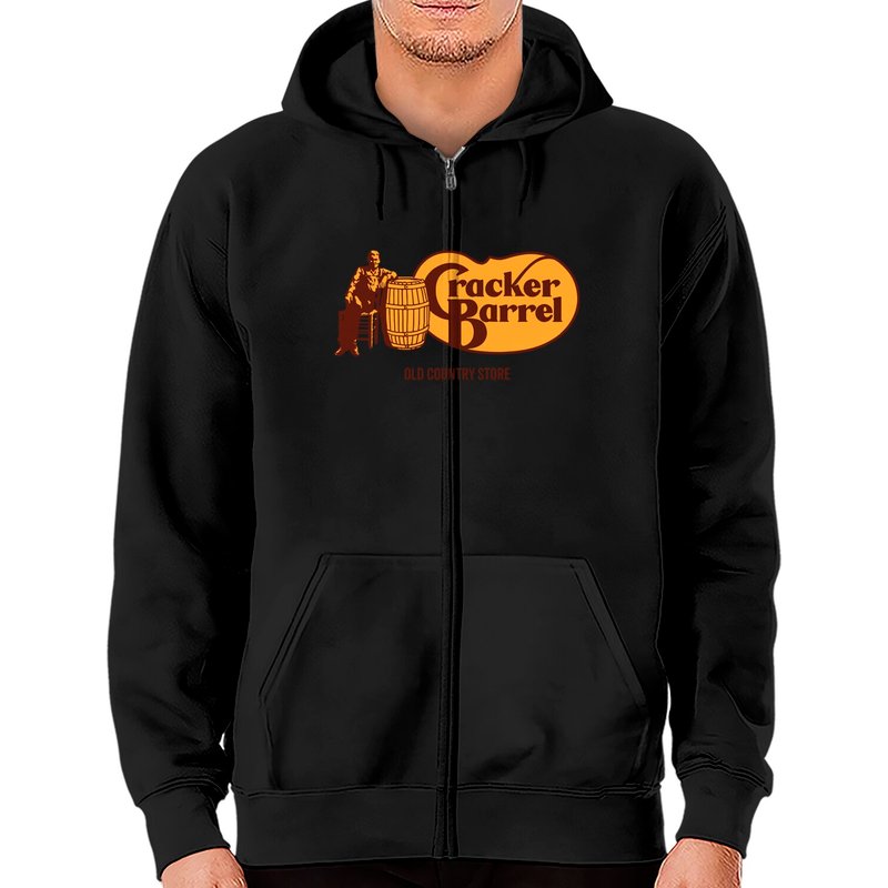 Monolata Cracker Barrel Hoodie Zippé pour Hommes — Sweats à capuche pour hommes