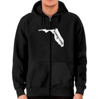 Hoodie zippé Home State Of Florida Native pour unisexe