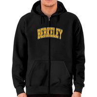 Hoodie zippé Amber style universitaire Berkeley California — Sweats à capuche pour hommes