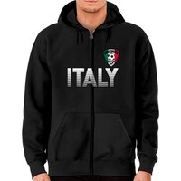 Haut à capuchon zippé de l'équipe nationale de football italienne 2021