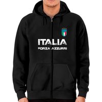 Hoodie zippé Italie Jersey Soccer 2020 2021 — Sweats à capuche pour hommes