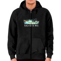 Hoodie à zip avec citation de natation pour unisexe — Sweats à capuche pour hommes