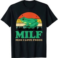 T-shirt Man I Love Frogs Milf pour hommes — T-shirts pour hommes
