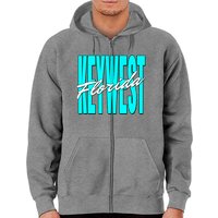 Key West Florida Zip Hoodie for Unisex