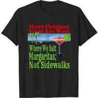 T-shirt de vacances Key West Floride pour hommes en noir — T-shirts pour hommes