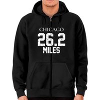 Hoodie zippé Chicago 26.2 Running