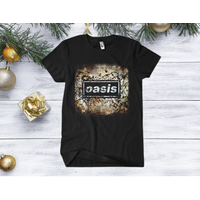 Oasis Band Vintage Unisex T-Shirt for Men in Black