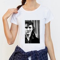 T-shirt Noir Elvis Presley pour Hommes