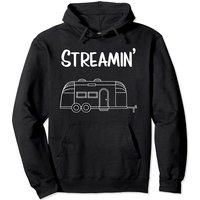 Hoodie de camping Streamin' Airstream pour unisexe