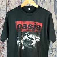 T-shirt unisexe vintage Oasis pour hommes - Blanc — T-shirts pour hommes