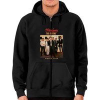 Hoodie zippé unisexe Huey Lewis And The News — Sweats à capuche pour hommes