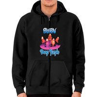 Hoodie zippé Plastic Head Deep Purple Burn
