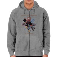 Hoodie à zip ajusté Asterisk de l'album Getaway des Red Hot Chili Peppers — Sweats à capuche pour hommes