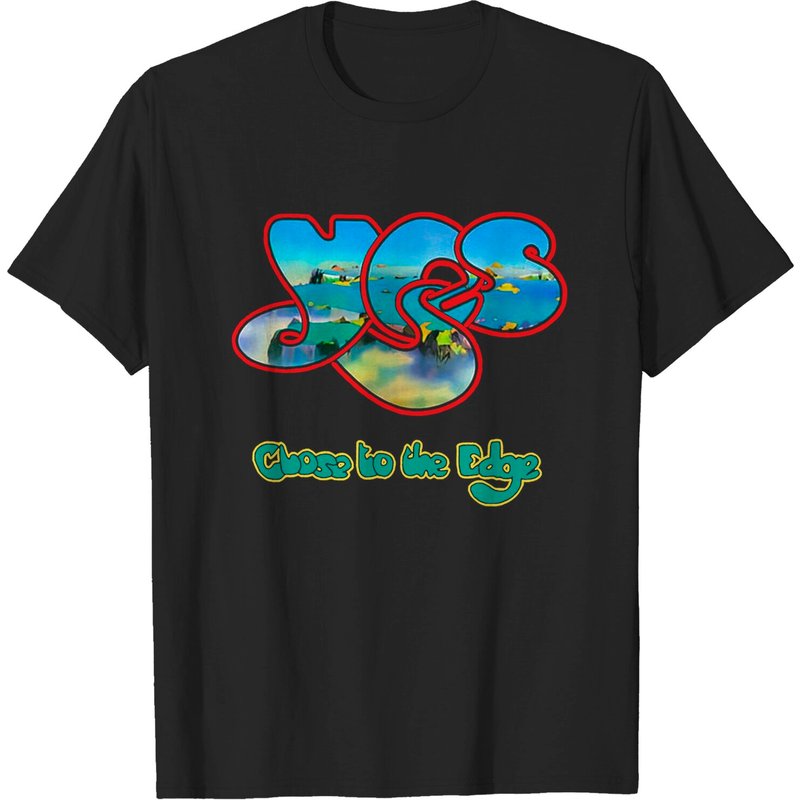 YES Close To The Edge Band Logo Men's T-Shirt — Mens T Shirts