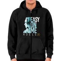 Hoodie zippé signature Easy On Me Adele 30 pour unisexe