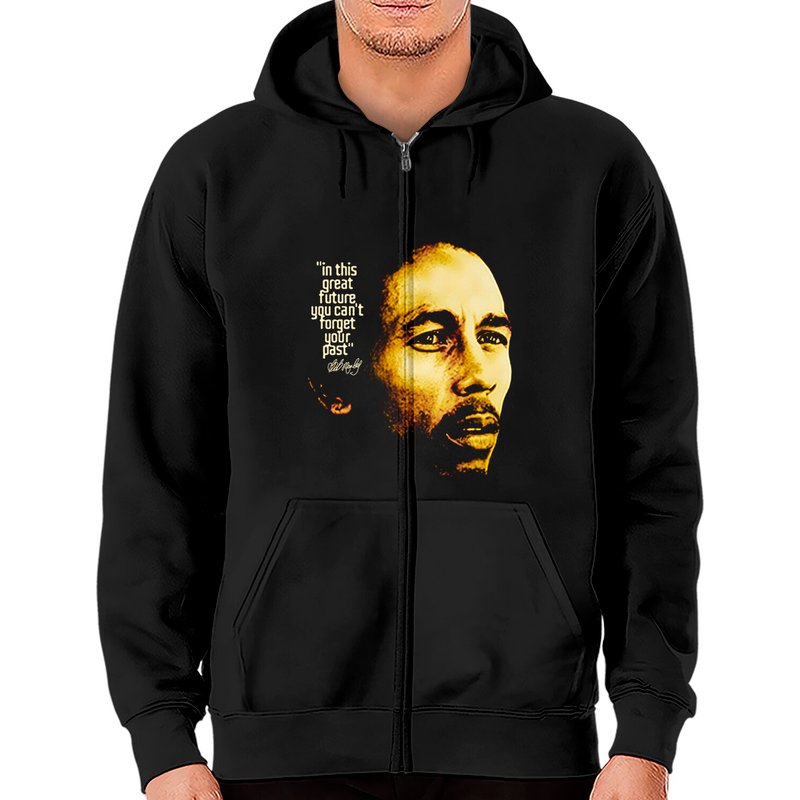 Hoodie zippé Bob Marley No Woman No Cry pour unisexe — Sweats à capuche pour hommes
