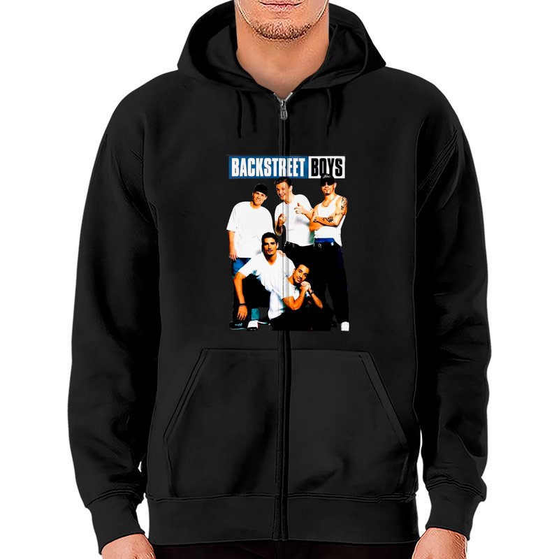 Hoodie zippé Garçons De La Rue des Backstreet Boys — Sweats à capuche pour hommes