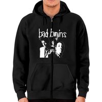 Haut à zip Bad Brains Music Band pour unisexe — Sweats à capuche pour hommes