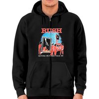 Bravado Rush Moving Pictures 1981 Tour Zip Hoodie