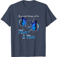 Funny My Greatest Blessings Call Me Mom Mimi Butterfly T-Shirt for Men — Mens T Shirts
