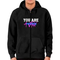 Arcane You Are A Jinx Powder Zip Hoodie — Sweats à capuche pour hommes