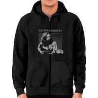 Haut à capuchon zippé George Harrison Portrait Live pour hommes