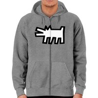Keith Haring Zip Hoodie The Barking Dog Icon, 1990 Street Art