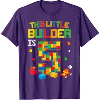 Legoland Birthday T-shirt Building Blocks for 5 Year Old Boys — Mens T Shirts