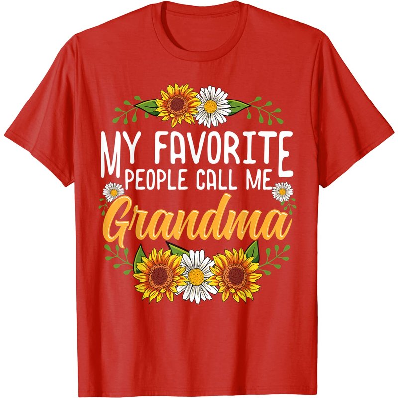 My Favorite People Call Me Grandma Men's T-Shirt — Mens T Shirts