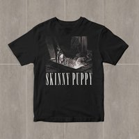 Vintage Skinny Puppy Men's T-Shirt in Black