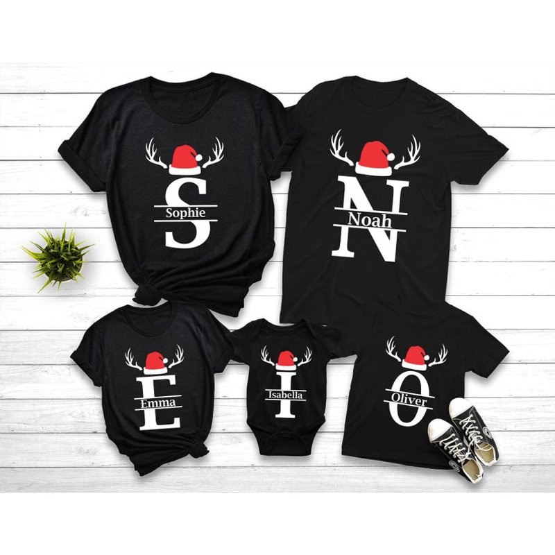 Personalized Christmas Vacation Matching Family T-Shirts for Men — Mens T Shirts