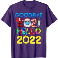Goodbye 2021 Hello 2022 New Year T-Shirt for Men