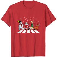 Santa and Snowman T-Shirts for Men